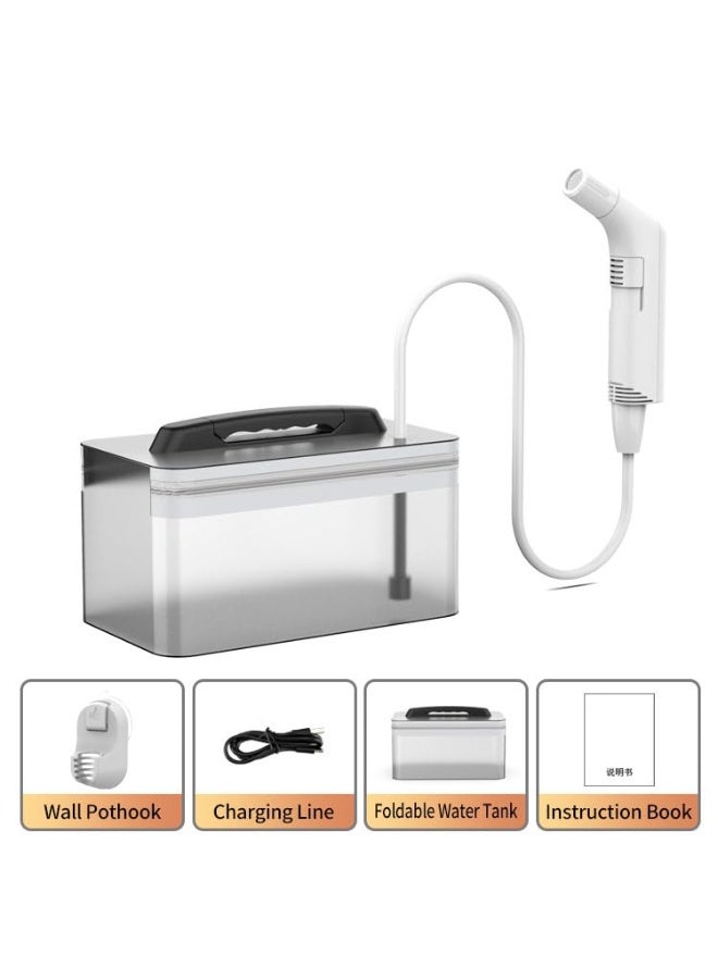 جوناريس مجموعة بيديت محمولة للسفر - زجاجة بيديت محمولة للسفر، بخاخ بيديت شخصي محمول، بخاخ كهربائي للحمام والتخييم، شطاف شخصي للمسافر (شطاف محمول) - Image 3